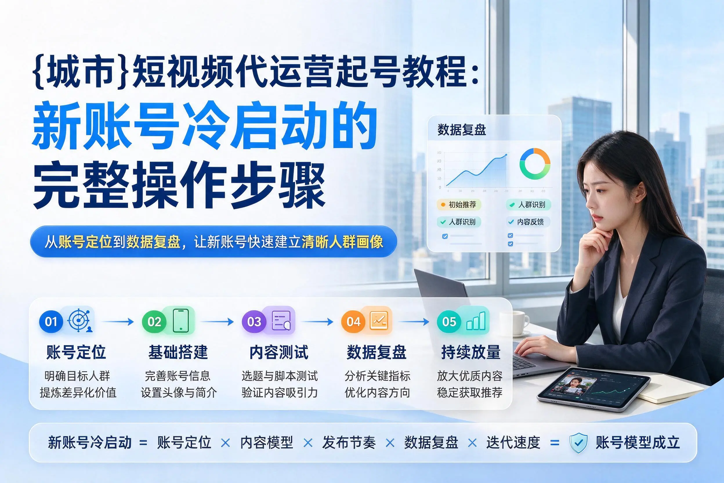 亳州短视频代运营起号教程：新账号冷启动的完整操作步骤