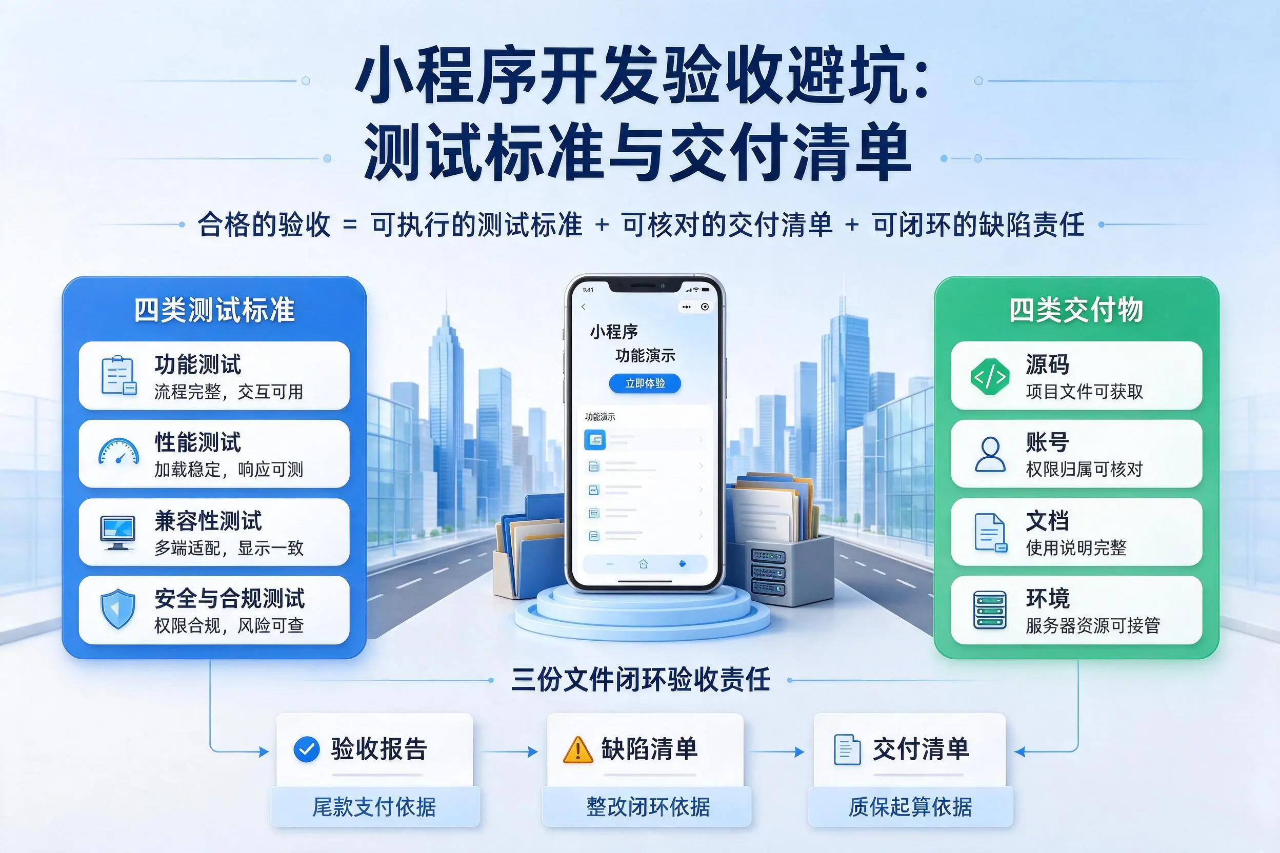亳州小程序开发验收避坑：测试标准与交付清单