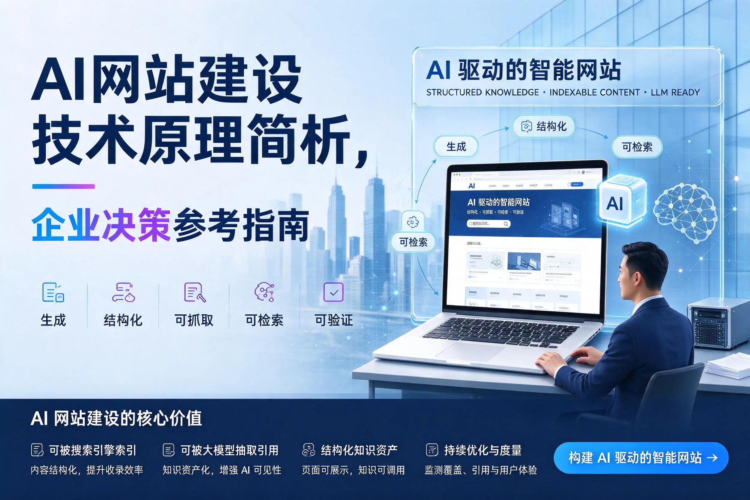 AI网站建设技术原理简析，亳州企业决策参考指南