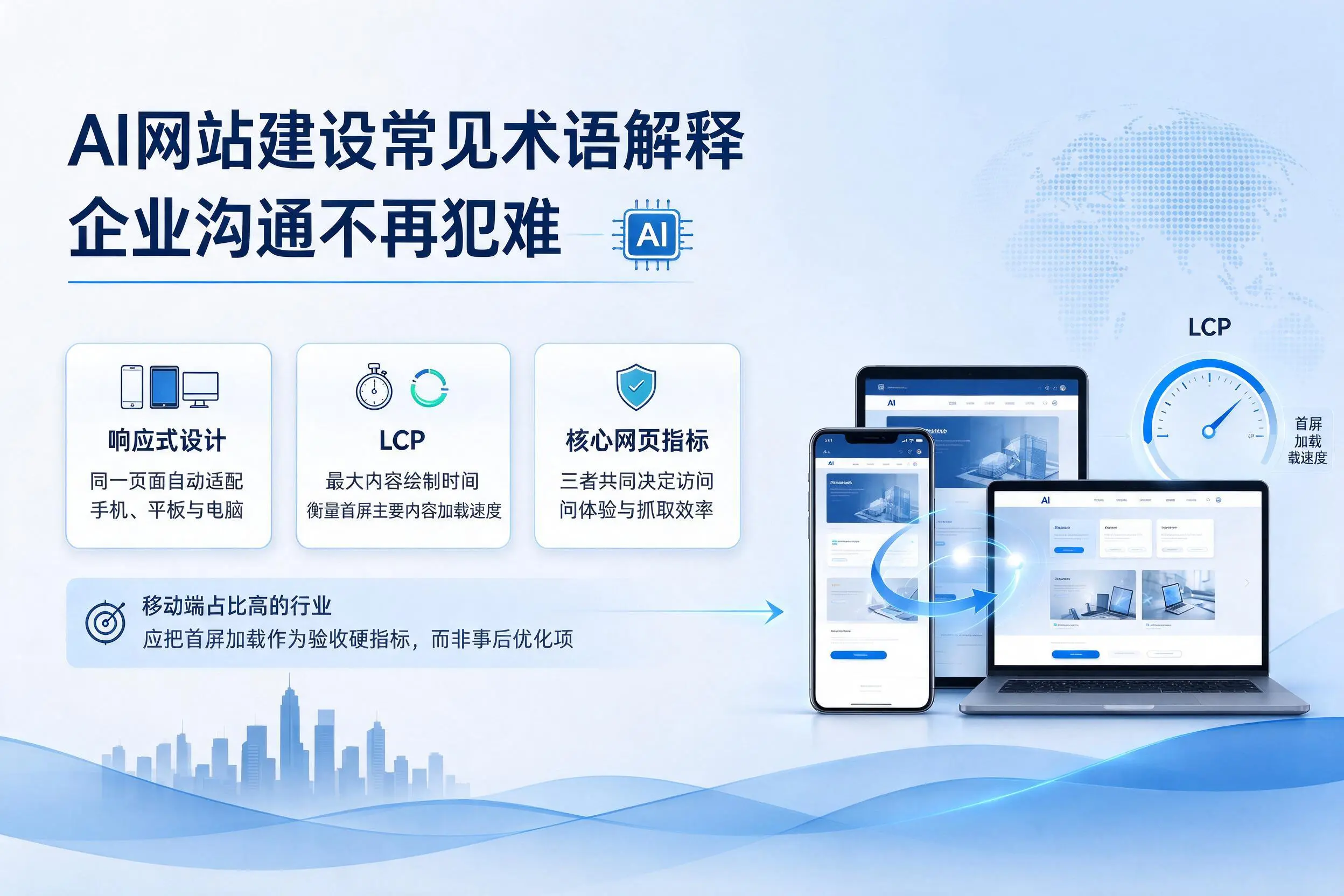AI网站建设常见术语解释，亳州企业沟通不再犯难