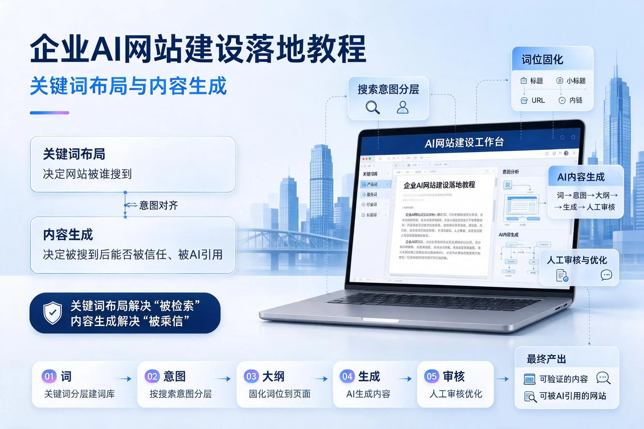 亳州企业AI网站建设落地教程：关键词布局与内容生成